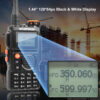 Baofeng K6 Radio Tri-Banda UHF VHF 5W 999 Canales FM AM Wireless Freq Copy USB-C (21)