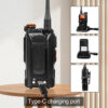 Baofeng K6 Radio Tri-Banda UHF VHF 5W 999 Canales FM AM Wireless Freq Copy USB-C (29)