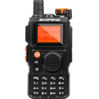 Baofeng UV-K6 Radio Tri-Banda UHF VHF 5W 999 Canales FM AM Wireless Freq Copy USB-C
