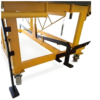 Mesa profesional para corte de vidrio pesado con rompe-vidrio 2 m x 2.44 m