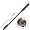 Antena 33 cm ABBREE Táctica Cuello de Cisne SMA-hembra (Female) 144430Mhz VHF y UHF para radios portátiles walkie talkie Baofeng y Quansheng (3)