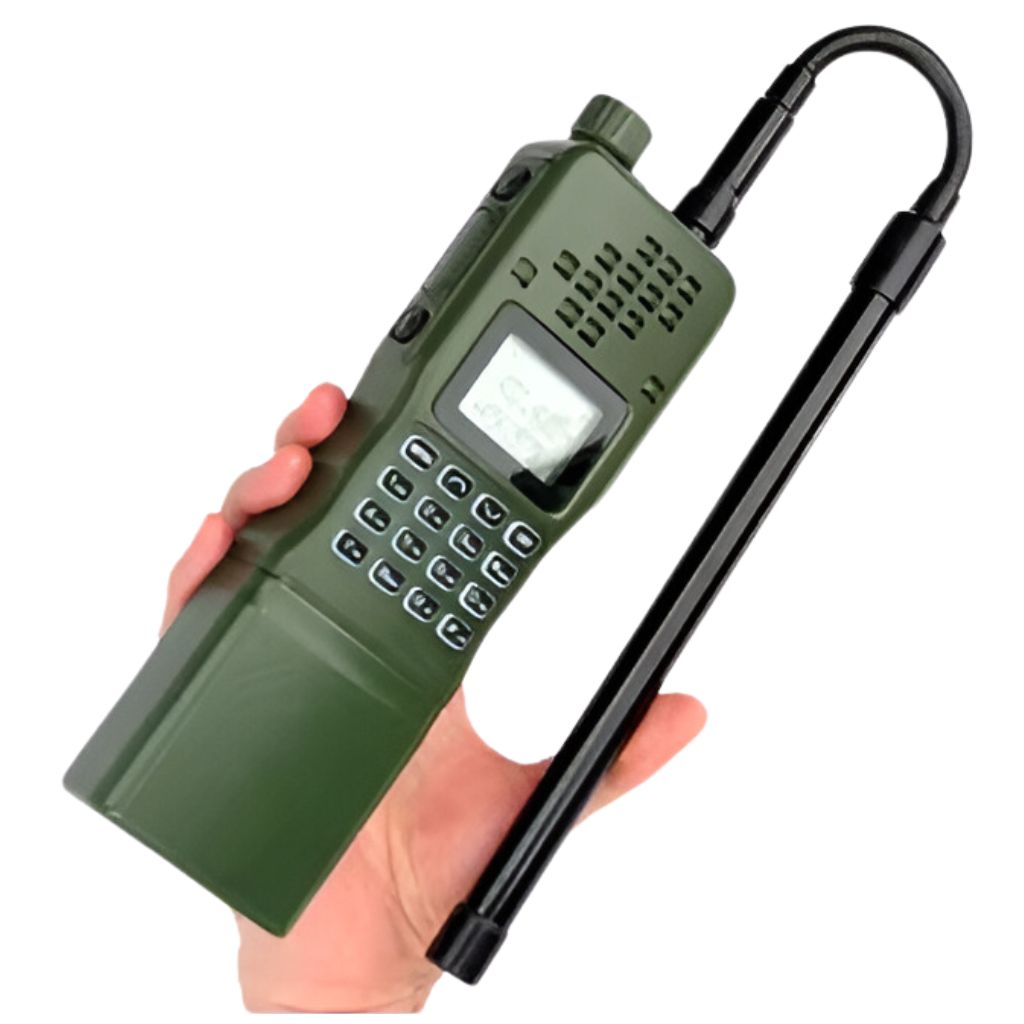 Antena ABBREE Táctica Cuello de Cisne SMA-hembra (Female) 15.08″ FM 136-174 400-520 MHz para radios portátiles walkie talkie Baofeng y Quansheng (3)