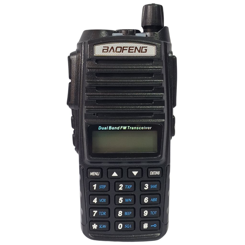 Baofeng UV 82 Walkie Talkie Real 5W Ham Radio Comunicador Dual PTT Long Range 2 Way Portable FM Amateur Radio Station - Cuerpo de repuesto. (1)