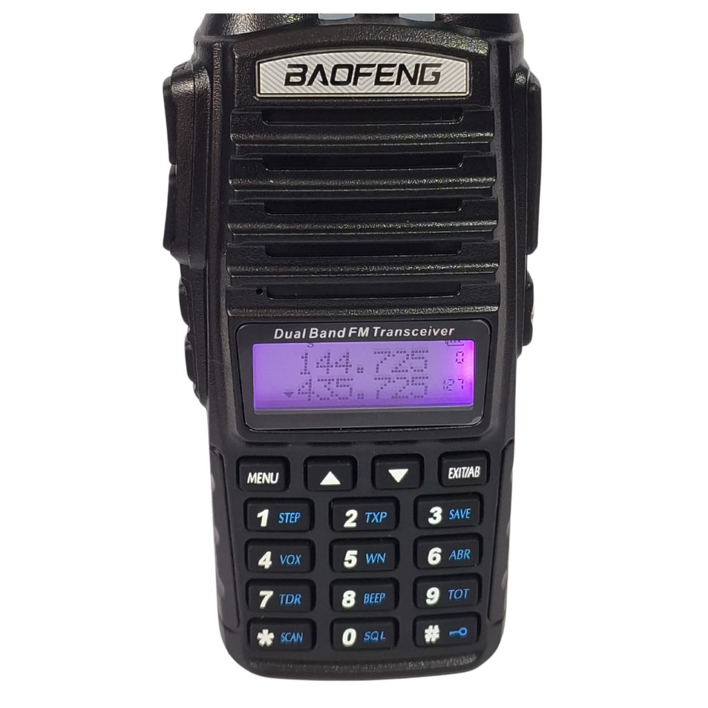 Baofeng UV 82 Walkie Talkie Real 5W Ham Radio Comunicador Dual PTT Long Range 2 Way Portable FM Amateur Radio Station - Cuerpo de repuesto. (2)
