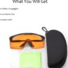 Gafas Tool Klean UV TK-3-SG Protección Profesional ajustables - Thumbnail Image 6