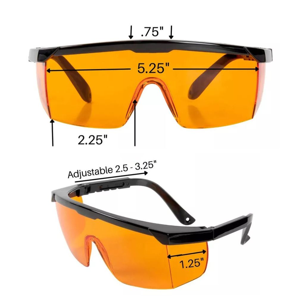 Gafas Tool Klean UV TK-3-SG Protección Profesional ajustables - Image 2