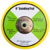 Sanding Pad 6″ disco almohadilla de lijado y pulido para vidrio (2) Sanding Pad 6″ disco