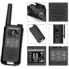 2 uds Baofeng BF-F22 PMR FRS Mini Walkie Talkie 2-5W impermeable 22CH NOAA portátil USB-C (4)
