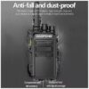 2 uds Baofeng BF-V12D GMSK UHF Walkie Talkie Digital llamada cifrada Radio HD 2s Wireless Copy Frequency Radio USB-C (2)