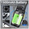 2 uds Baofeng BF-V12D GMSK UHF Walkie Talkie Digital llamada cifrada Radio HD 2s Wireless Copy Frequency Radio USB-C (6)