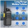 2 uds Baofeng BF-V12D GMSK UHF Walkie Talkie Digital llamada cifrada Radio HD 2s Wireless Copy Frequency Radio USB-C (8)