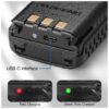 Baofeng Batería BL-5 series USB-C 1800 mAh para UV-5R (3)
