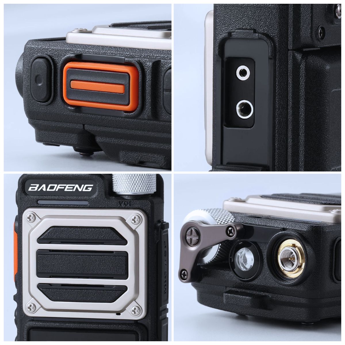 Baofeng UV-25 PRO MAX Walkie Talkie Wireless Copy Frequency NOAA AM FM largo alcance UHF VHF 999CH Ham USB-C (15)