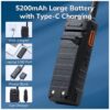 Baofeng UV-25 PRO MAX Walkie Talkie Wireless Copy Frequency NOAA AM FM largo alcance UHF VHF 999CH Ham USB-C (17)
