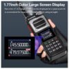 Baofeng UV-25 PRO MAX Walkie Talkie Wireless Copy Frequency NOAA AM FM largo alcance UHF VHF 999CH Ham USB-C (3)