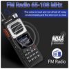 Baofeng UV-25 PRO MAX Walkie Talkie Wireless Copy Frequency NOAA AM FM largo alcance UHF VHF 999CH Ham USB-C (5)