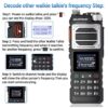 Baofeng UV-25 PRO MAX Walkie Talkie Wireless Copy Frequency NOAA AM FM largo alcance UHF VHF 999CH Ham USB-C (9)