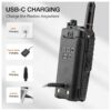 Baofeng UV-9R series batería BL-9 impermeable USB-C, 2800 mAh, Li-ion, 7 (2)