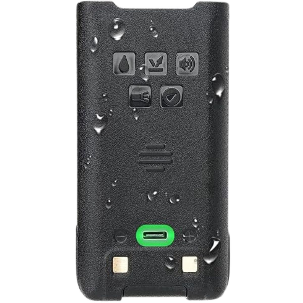 Baofeng UV-9R series batería BL-9 impermeable USB-C, 2800 mAh, Li-ion, 7 (6) Baofeng UV-9R series batería BL-9