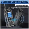 Radio Baofeng UV-21HUV-21 GPS Tribanda 10 W AM Wireless Copy Frequency IP45 USB-C Walkie Talkie (11)
