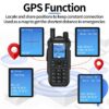 Radio Baofeng UV-21HUV-21 GPS Tribanda 10 W AM Wireless Copy Frequency IP45 USB-C Walkie Talkie (6)