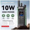 Radio Baofeng UV-32 GPS Tribanda AM FM Bluetooth 10W Wireless Copy Frequency USB-C Walkies Talkie (6)