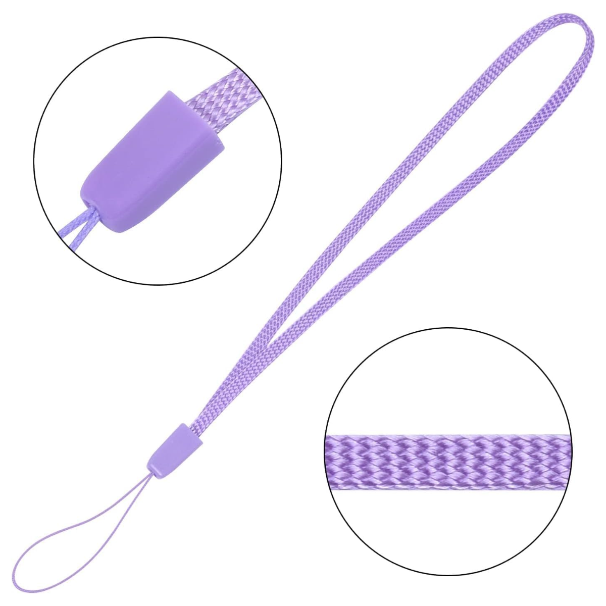 Correa Universal de Muñeca Multicolor Nylon Plano o Redondo para Radios y Celulares
