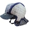 Gorro de Seguridad para Vidrieros con Taches Metálicos y Visera Protectora tipo piloto - Thumbnail Image 2