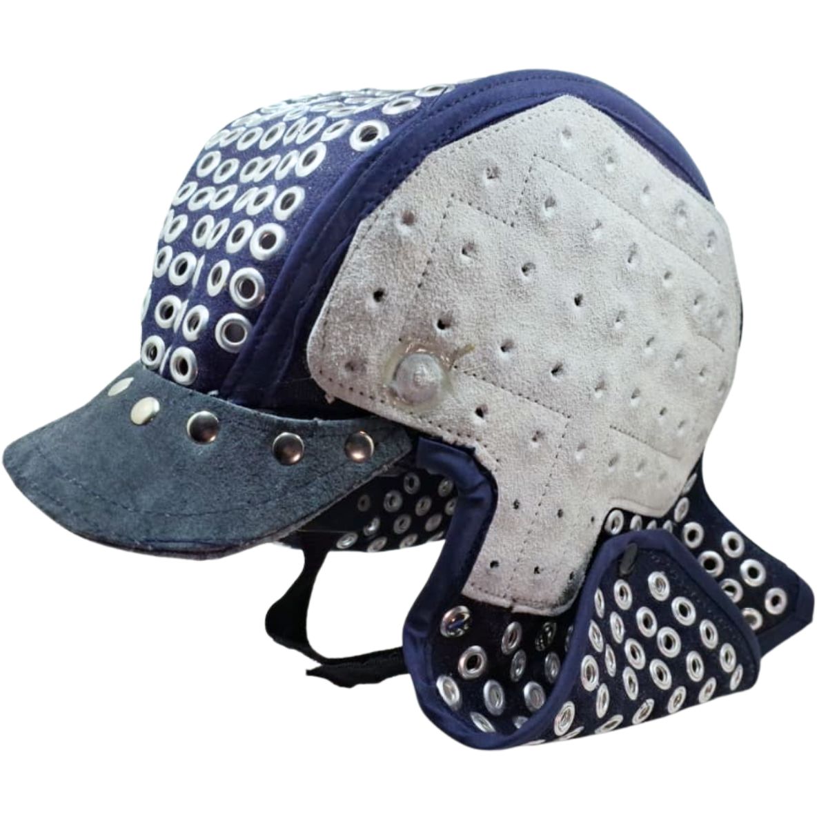 Gorro de Seguridad para Vidrieros con Taches Metálicos y Visera Protectora tipo piloto - Image 2