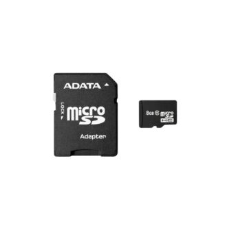 Tarjeta MicroSDHC 8GB Clase 10 con Adaptador SD