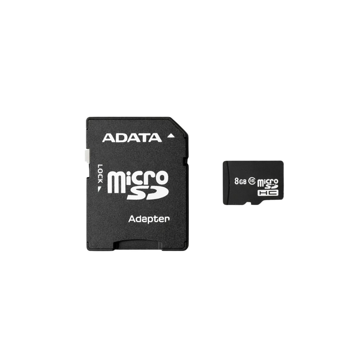 Tarjeta MicroSDHC 8GB Clase 10 con Adaptador SD