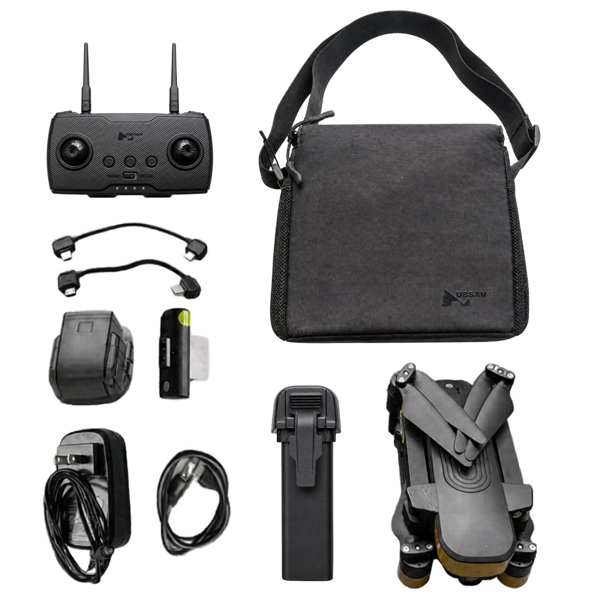 Drone Hubsan Zino Pro+ Para Repuestos Con Accesorios