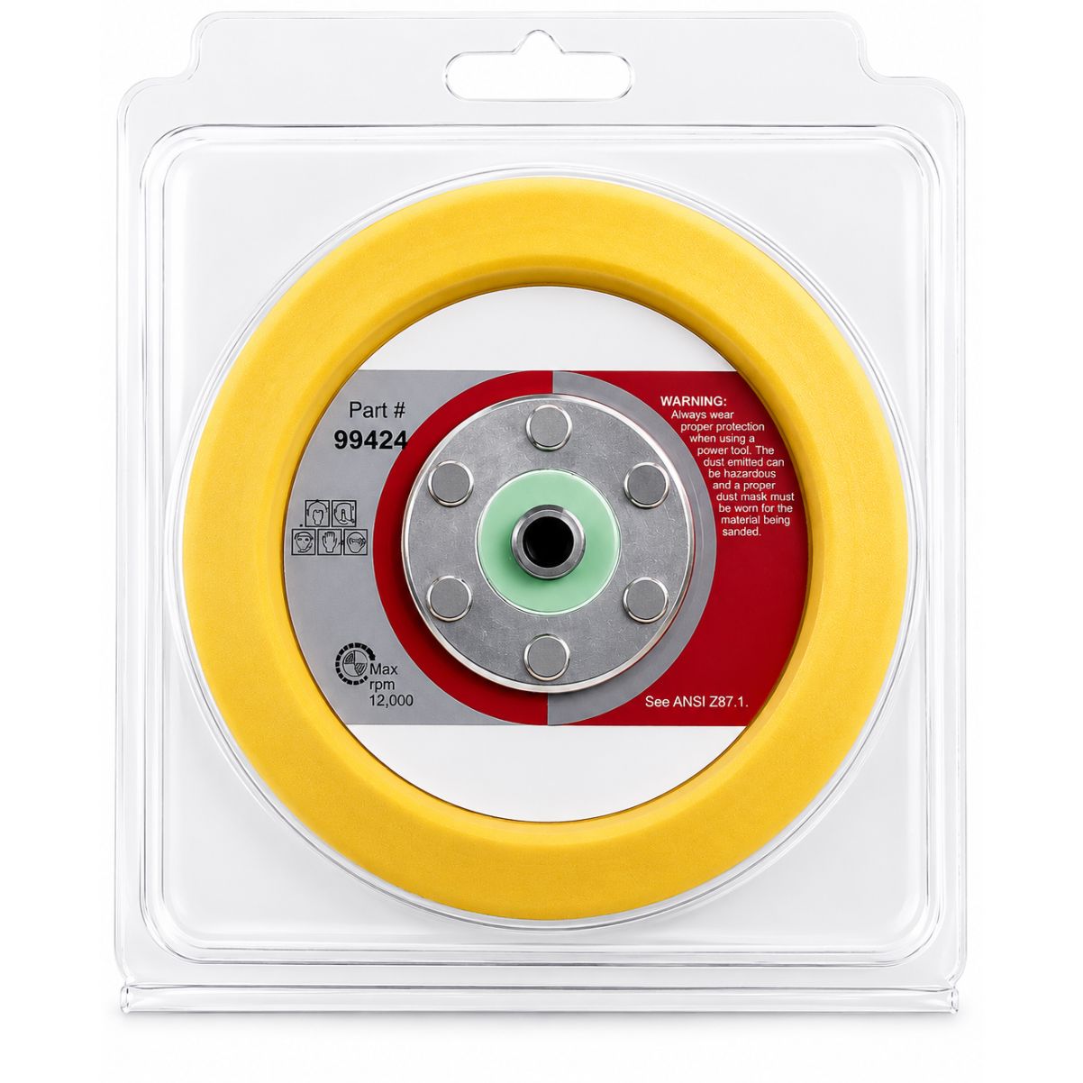 Pad Almohadilla respaldo original de 5" para pulido del vidrio Makita GV5010/GV5000