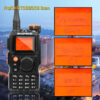 Baofeng UV-K6 Radio Tri-Banda UHF VHF 5W 999 Canales FM AM Wireless Freq (Nuevo Sin Batería) (12)