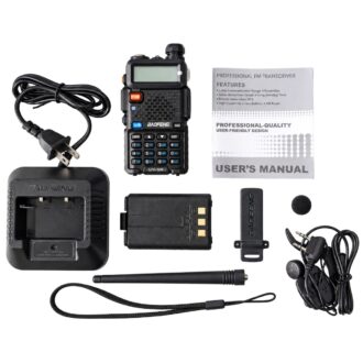 Baofeng UV-5R Walkie Talkie 5W Dual Band VHF UHF 128CH VOX FM USB-C (Para Reparar)