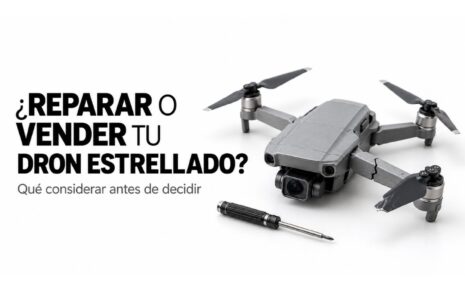 ¿Reparar o vender tu dron estrellado Mundo RCX